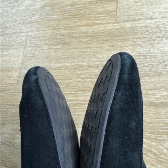 Birdies Vesper Black Suede Loafer Flats Smoking Slipper Size 7.5 - Picture 12 of 14